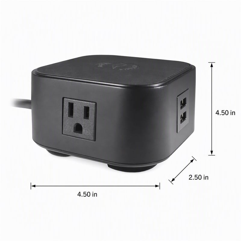 Scranton & Co Quad Power Station with 2 USB-A Ports and Wireless Charging