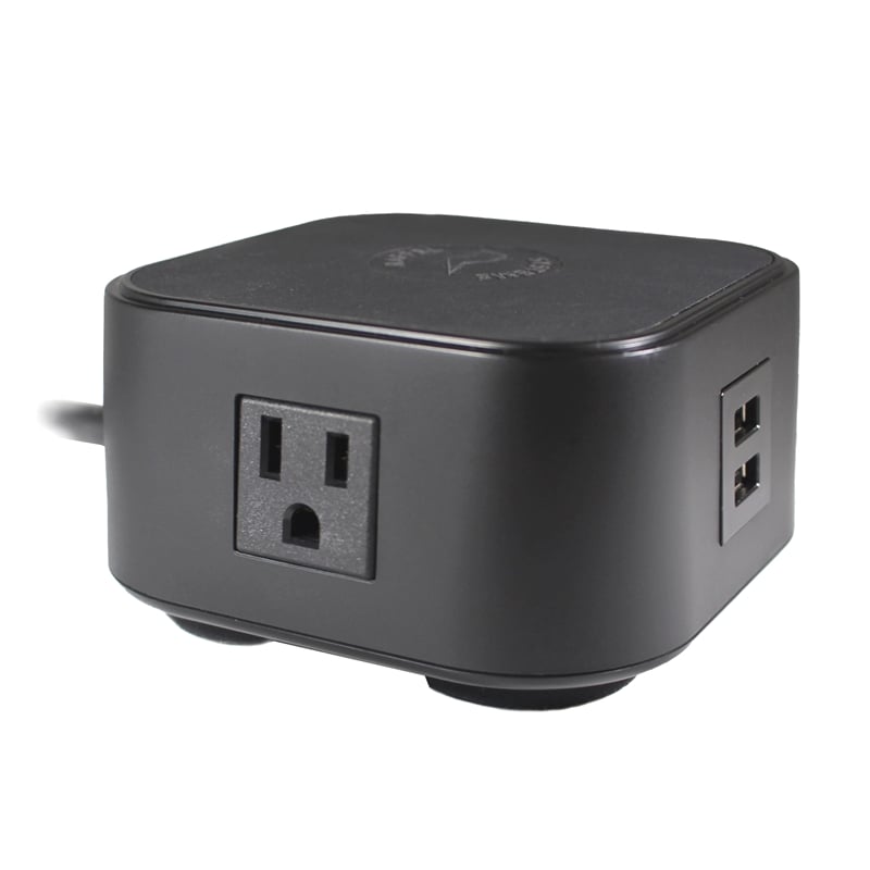 Scranton & Co Quad Power Station with 2 USB-A Ports and Wireless Charging