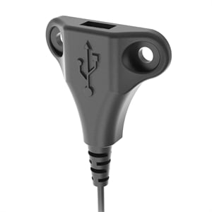 Scranton & Co Single USB-A Stingray Mountable Charger in Black