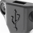 Scranton & Co Single USB-A Stingray Mountable Charger in Black