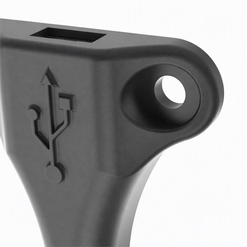 Scranton & Co Single USB-A Stingray Mountable Charger in Black
