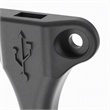 Scranton & Co Single USB-A Stingray Mountable Charger in Black