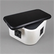 Scranton & Co Quad Power Station with Wireless Charging in White