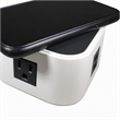 Scranton & Co Quad Power Station with Wireless Charging in White