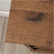 Scranton & Co 3-Shelf Bookcase in Vintage Oak Finish with Adjustable Shelves