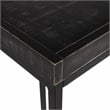 Scranton & Co Modern Wood Computer Desk with USB Port in Black