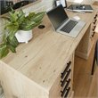 Scranton & Co Credenza Desk with File Storage in Prime Oak Finish