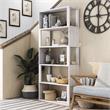 Scranton & Co 5-Shelf Wood Bookcase in White Oak
