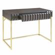 Scranton & Co Writing Desk with USB Port in Walnut Finish