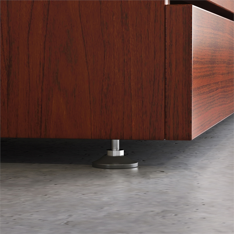 Scranton & Co Lateral Filing Cabinet with 2 Drawers in Classic Cherry