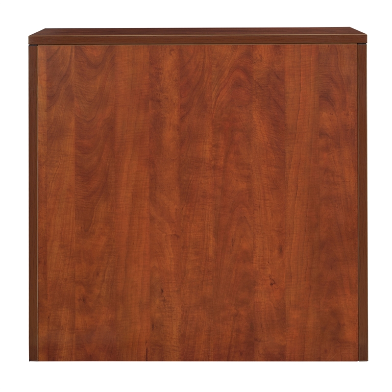 Scranton & Co Open Hutch with 2 Shelves in Attractive Cherry