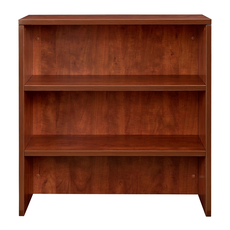 Scranton & Co Open Hutch with 2 Shelves in Attractive Cherry