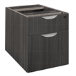 Scranton & Co Box File Pedestal with 2 Locking Drawers in Ash Grey