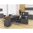 Scranton & Co Box File Mobile Pedestal with 2 Drawers in Ash Grey