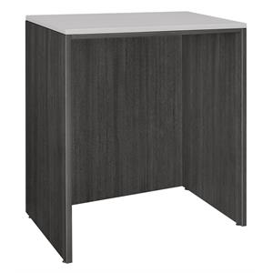 Scranton & Co 41&quot High Stand Up Desk without Top in Ash Grey
