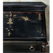 Scranton & Co Secretary Desk in Black Cherry Finish with Drop-Front Lid
