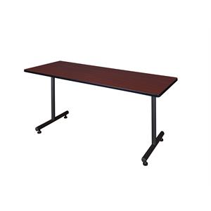 Scranton & Co 72&quot Rectangular Training Room Table in Rich Mahogany