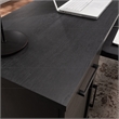 Scranton & Co Coastal Engineered Wood L-Desk in Raven Oak Finish