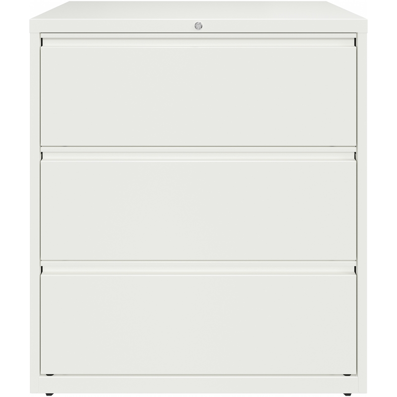 Scranton & Co 3-Drawer Metal Lateral File Cabinet Bundle in White