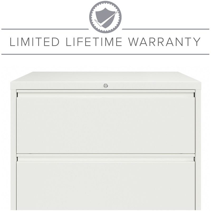 Scranton & Co 3-Drawer Metal Lateral File Cabinet Bundle in White