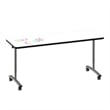 Scranton & Co Dry Erase Markerboard Flip Top Table White Laminate 30x72