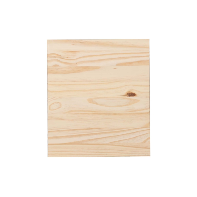 Scranton & Co 6 Drawer Rolling Storage Cart in Unfinished Pine Wood