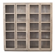 Scranton & Co Reclaimed Wood Bookcase in Light Ash Ivory with 8 Shelves