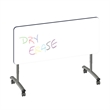 Scranton & Co Dry Erase Markerboard Table in White Laminate
