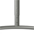 Scranton & Co Flip Top Table Adjustable Markerboard Laminate Frosty White