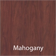 Scranton & Co Sit to Stand Flip Top Table Wood Laminate in Mahogany 24x72