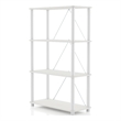Scranton & Co 4-Tier Engineered Wood Open Bookcase in White