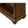 Scranton & Co Open Bookcase Wood Distressed Brown with Adjustable Shelves
