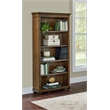 Scranton & Co Open Bookcase Wood Distressed Brown with Adjustable Shelves
