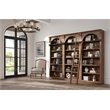 Scranton & Co 8' Wood Bookcase with Adjustable Shelves in Brown
