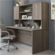 Scranton & Co 72x30 Desk with Hutch Set in Hudson Elm