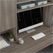Scranton & Co 72x30 Desk with Hutch Set in Hudson Elm