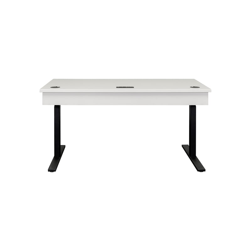 Scranton & Co Electric Sit/Stand Desk Height Adjustable Table in White