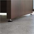 Scranton & Co Bowfront Executive Desk in Noble Elm Finish