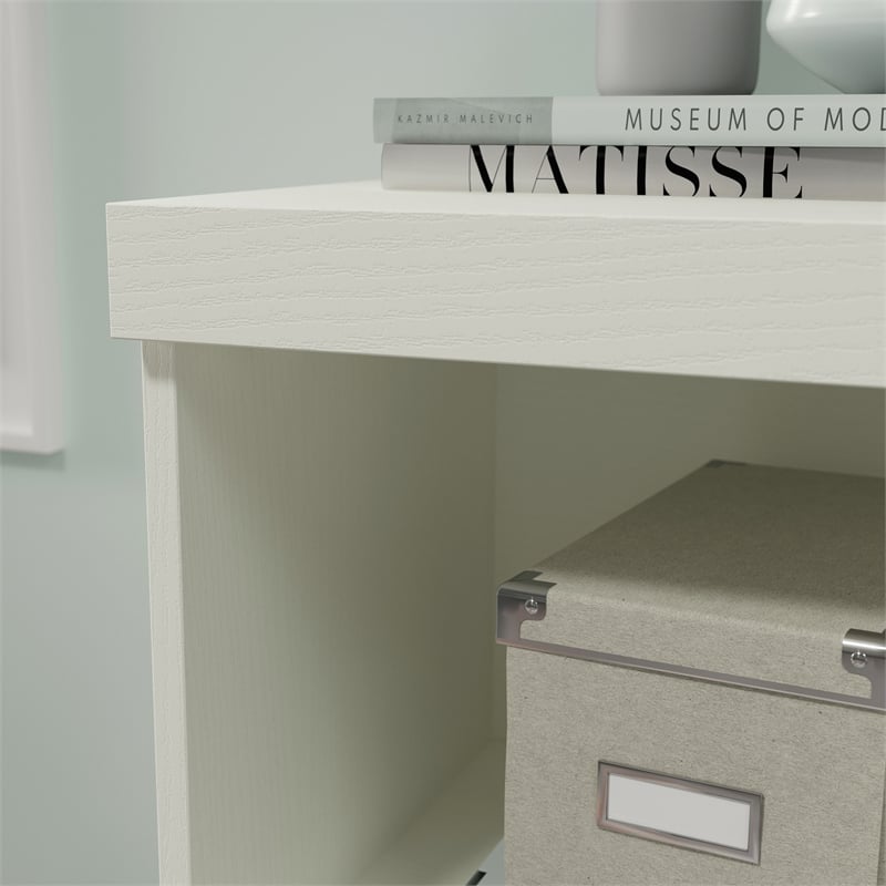 Scranton & Co Engineered Wood Lateral File Cabinet in Pearl Oak