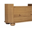 Scranton & Co 4-Shelf Oak Bookcase with 1 Drawer in Natural Finish