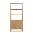 Scranton & Co Reclaimed Wood Bookcase with Cabinet Antique Natural