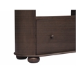 Scranton & Co 1-Drawer Solid Oak Bookcase in Appalachian Brown
