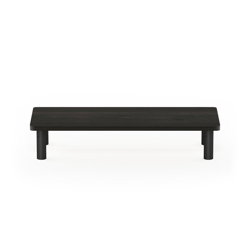 Scranton & Co Engineered Wood Monitor Riser Stand in Espresso/Black