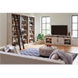 Scranton & Co 5-Shelf Farmhouse Wood Bookcase in White