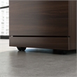Scranton & Co 2-Drawer Mobile Filing Cabinet with Lock in Noble Elm