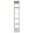 Scranton & Co Wood Bookcase in Champagne Finish with 4 Shelves