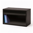 Scranton & Co 36-Inch Metal Credenza with Shelves in Black Finish