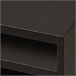Scranton & Co 36-Inch Metal Credenza with Shelves in Black Finish
