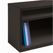 Scranton & Co 36-Inch Metal Credenza with Shelves in Black Finish