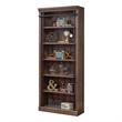 Scranton & Co Rustic Farmhouse 5-Shelf Brown Bookcase in Solid Wood